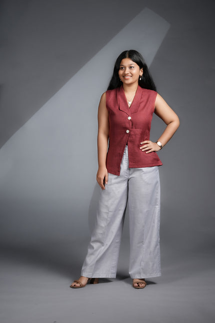 RRACHEL GREEN INSPIRED ASYMMETRICAL  BLAZER