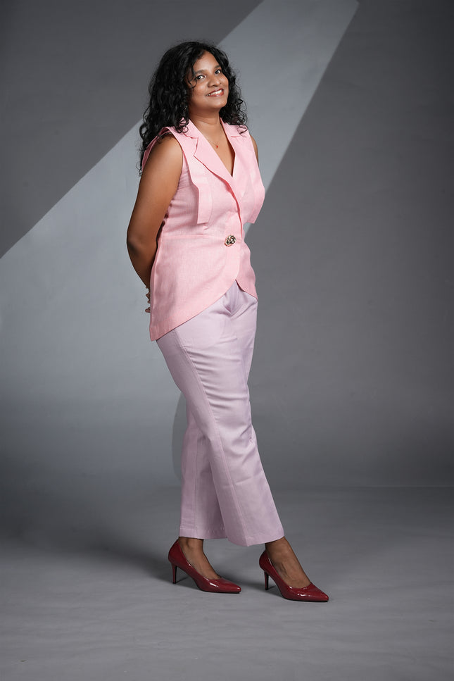 BARBIE INSPIRED VERTICAL FLAP BLAZER