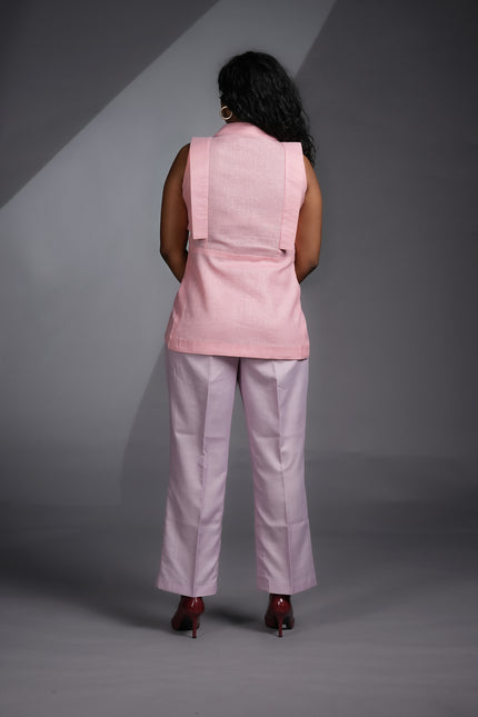 BARBIE INSPIRED VERTICAL FLAP BLAZER