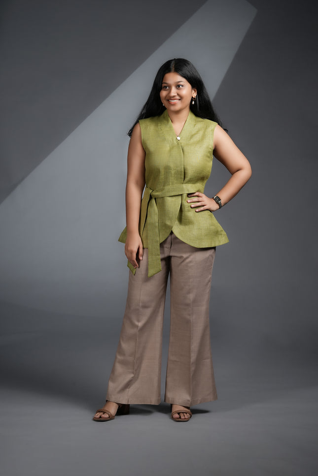 MULAN INSPIRED WRAP AROUND BLAZER