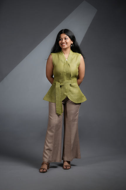 MULAN INSPIRED WRAP AROUND BLAZER
