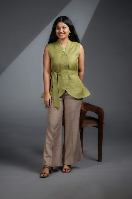 MULAN INSPIRED WRAP AROUND BLAZER