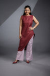 VALKYRIE INSPIRED LONGLINE ASYMMETRICAL TOP