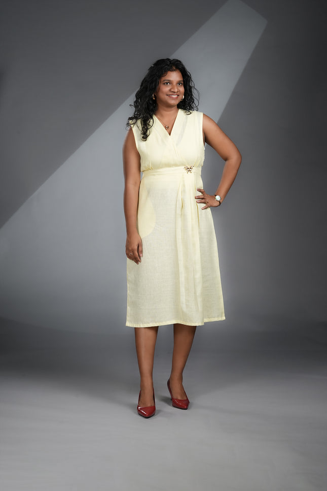 BELLE INSPIRED A- LINE DRESS