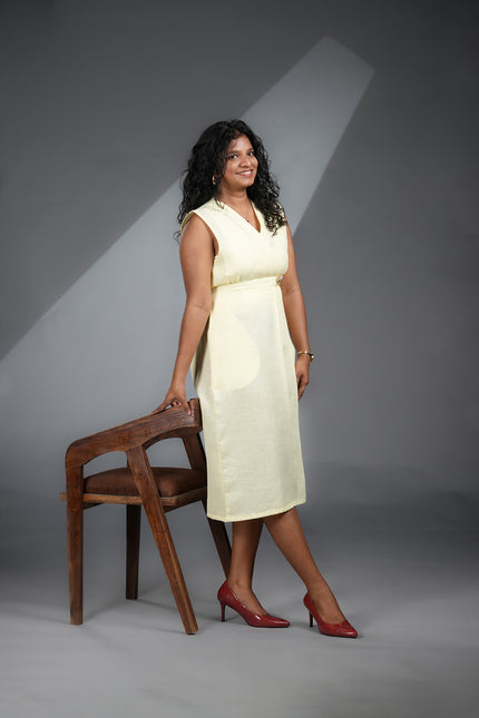 BELLE INSPIRED A- LINE DRESS